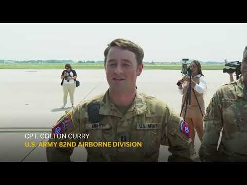 US Army soldiers reflect on opportunity to participate in 250th Army anniversary flyover