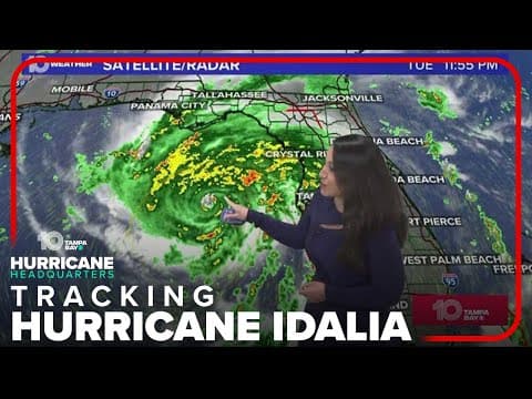 Tracking the Tropics: Idalia picking up strength as it approaches