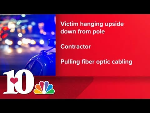 23-year-old electrocuted, flown to hospital, while working on power pole