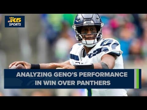 Breaking down Geno Smith's performance in Seahawks 37-27 win over Panthers