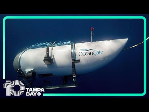 US Coast Guard gives an update on missing submersible with 5 people inside