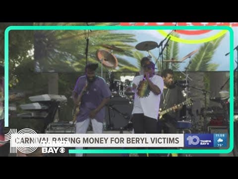 Tampa Bay International Carnival raises money for Beryl victims