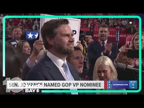 Who is Trump's running mate Ohio Senator JD Vance?