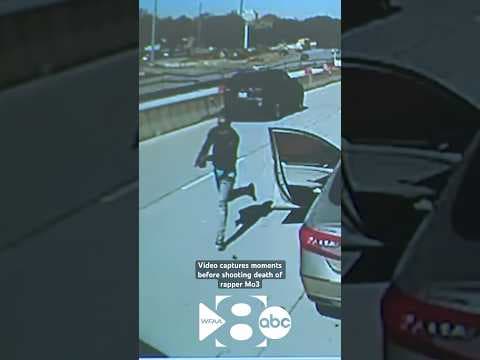 GRAPHIC VIDEO WARNING: Footage captures moments before shooting of rapper Mo3