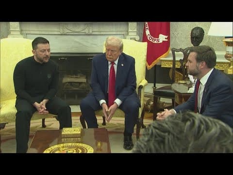 Fallout from heated Trump, Zelenskyy meeting