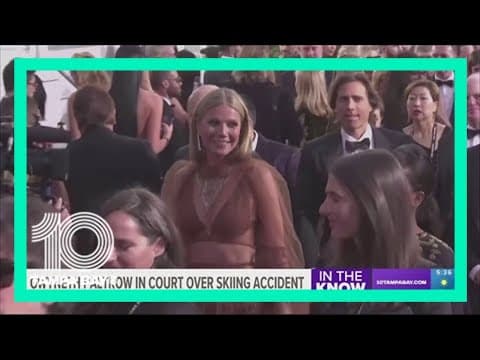 Actress Gwyneth Paltrow in court over skiing accident