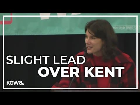 Rep. Gluesenkamp Perez holds speech as she holds slight lead over challenger Kent