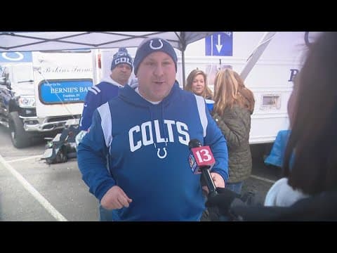 LIVE | Colts fans get ready for Colts vs. Raiders game in Lucas Oil Stadium