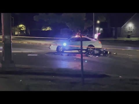 Motorcyclist killed in apparent hit-and-run crash on Indy's northwest side