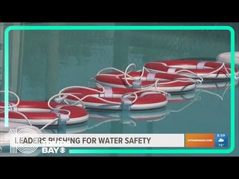 Leaders pushing for water safety