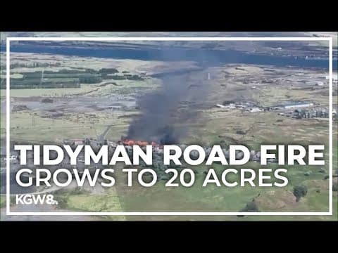 Fire near Dallesport grows to 20 acres as Washington mobilizes resources
