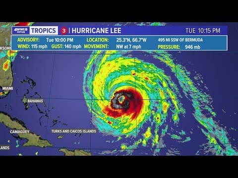 Tuesday night tropical update