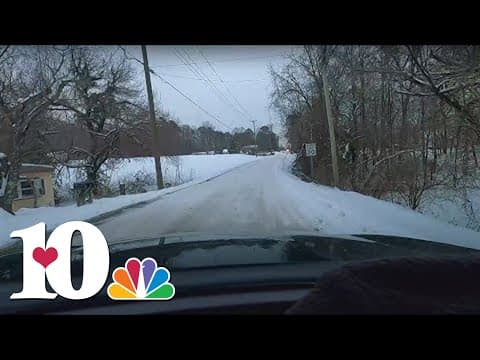 How are the roads in the Powell area of Knox County?