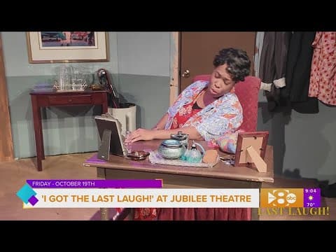 A preview of "I Got The Laugh" at Jubilee Theatre