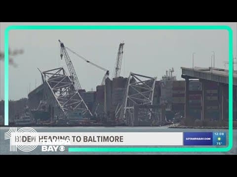 President Biden to meet with families of fallen construction workers after Baltimore Bridge collapse