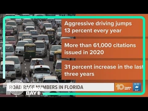 Road rage, aggressive driving in Florida on the rise