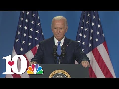 President Biden holds press conference amid calls to step down