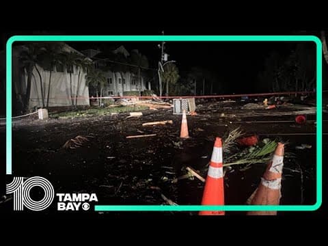 LIVE: Tornado warning in effect