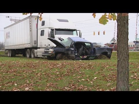 Decatur Central High School teacher injured in crash with semi truck on Indy's southwest side
