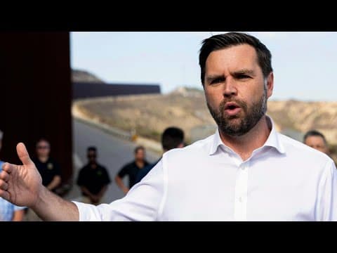 JD Vance full speech during visit to U.S.-Mexico border