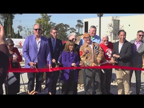 San Diego unveils AIDS memorial at new park in Bankers Hill