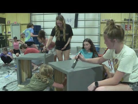North Texas dance team rebuilding props after thief drove off with their trailer