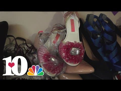 Cinderella's closet preparing for prom season