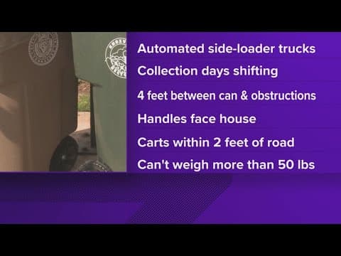 Trash pickup is changing in Hamblen County