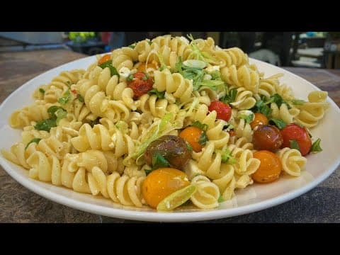 Cooking with Styles | Blistered Heirloom Cherry Tomatoes & Pasta