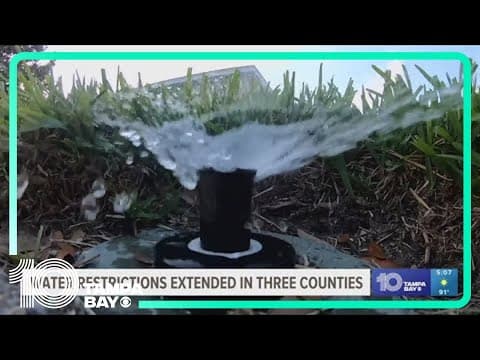 These districts have new lawn-watering restrictions