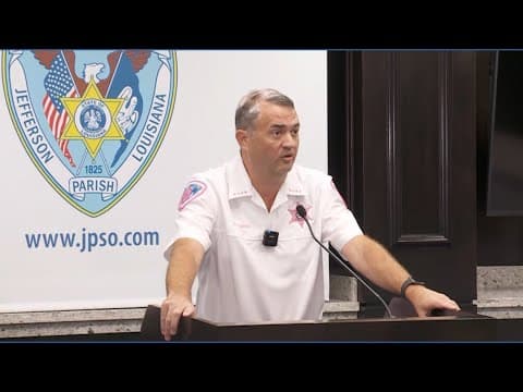 Jefferson Parish sheriff discusses burglary at Cam Jordan's home