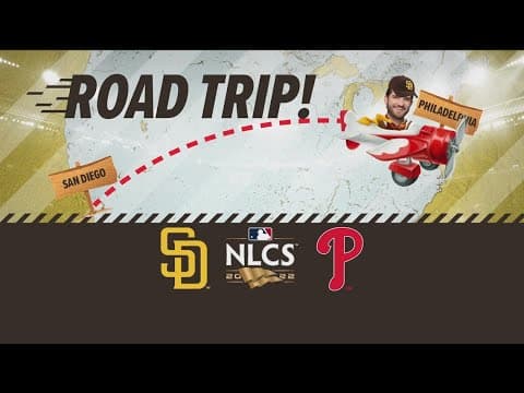 Road trip to Philly! | Follow CBS 8 on the road to Philadelphia for the NLCS