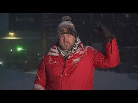 Maine hit by snow in April