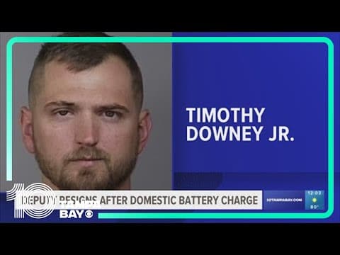 Patrol deputy arrested for domestic felony battery in Manatee County