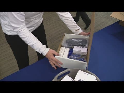 WGU, Eskenazi employees pack more than 250 appreciation kits for night shift nurses