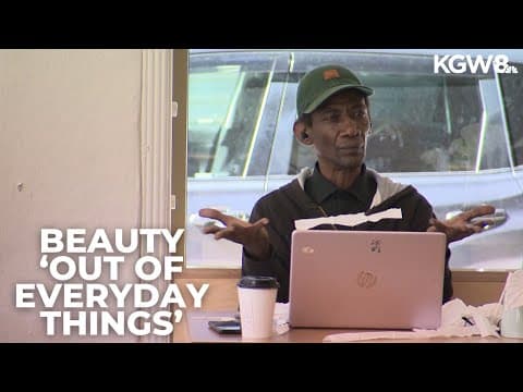 Portland artist dazzles with the beauty of his craft and sleight of hand