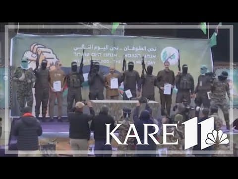 Shock, relief and outrage after 3 Israeli hostages freed by Hamas