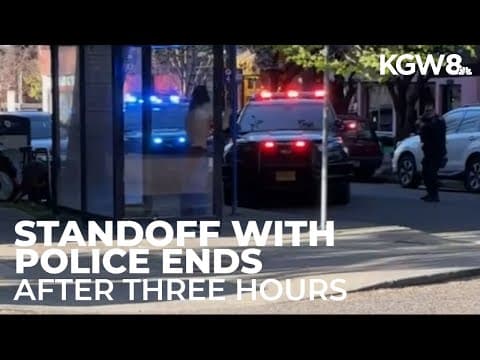 Police standoff with armed suspect in NW Portland ends