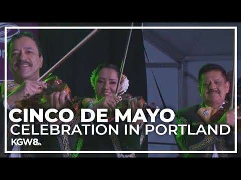 Celebrating Cinco de Mayo at Portland's waterfront