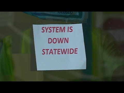 Statewide network outage cripples services