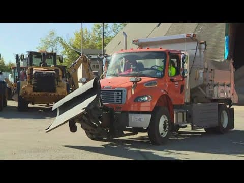 DC snow plows do practice run ahead of winter