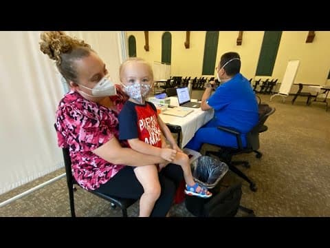 Columbus parents begin the COVID-19 vaccine process for their youngest children