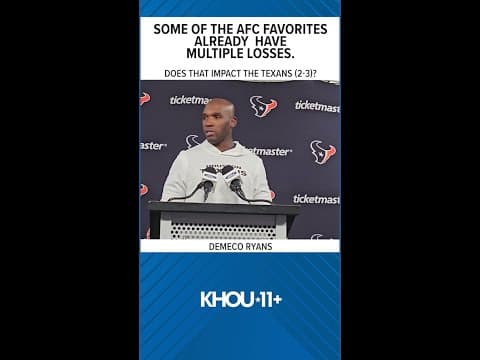 DeMeco Ryans on Texans' playoff chances after AFC favorites suffer multiple losses