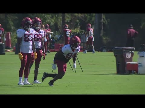 Which Commanders will play the next preseason game?