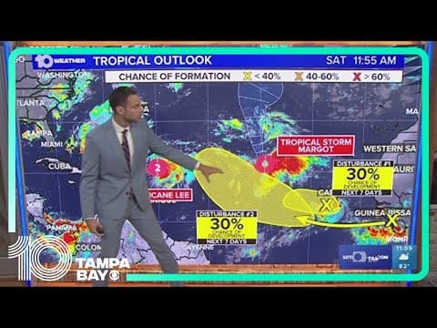 Tracking the Tropics: Hurricane Lee expected to grow over next few days