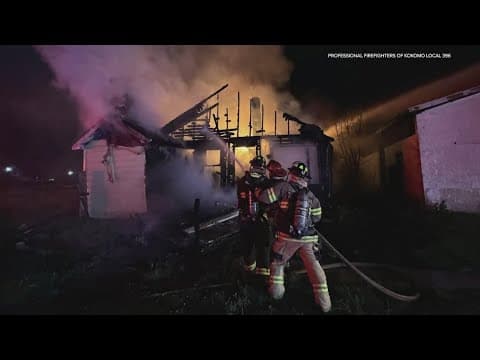 Arrest made in search for serial arsonist after 48 hours of fires in Kokomo