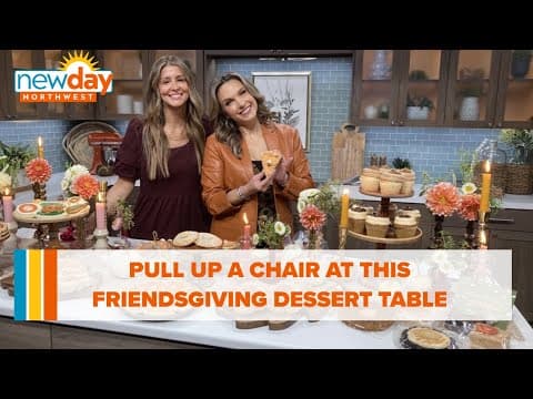 Oh my gourd! Pull up a chair at this darling Friendsgiving dessert table  - New Day NW