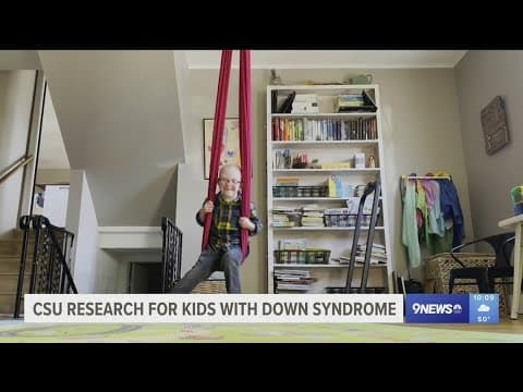 CSU study finding interventions for kids with Down syndrome