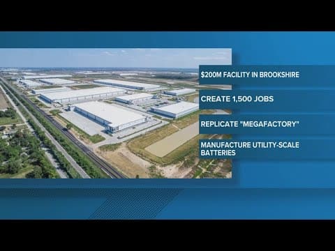 Tesla plans on building megafactory in Waller County, Texas