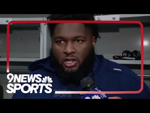 Broncos 'defied the odds': D.J. Jones reacts after playoff loss to Buffalo Bills